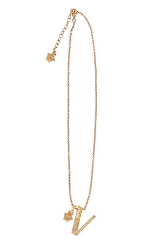 Versace Gold-tone Metal Necklace - Versace - Modalova