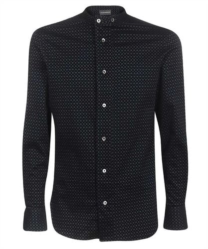 Long Sleeve Cotton Shirt - Emporio Armani - Modalova