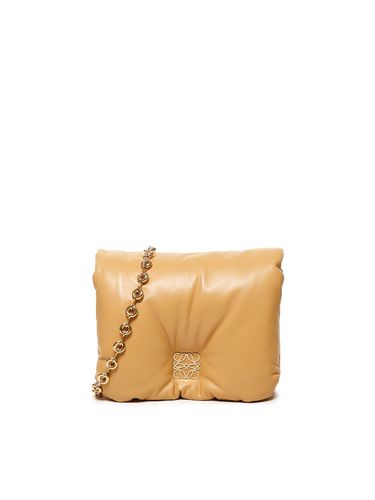 Goya Puffer Bag In Shiny Nappa Lambskin - Loewe - Modalova