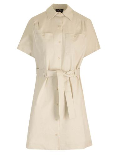 A. P.C. Drew Courte Mini Shirt Dress - A.P.C. - Modalova