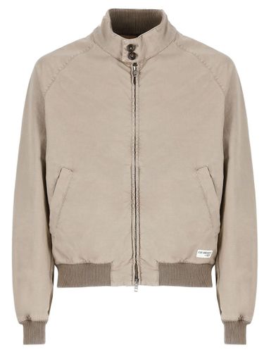 Fay Beige Bomber Jacket - Fay - Modalova