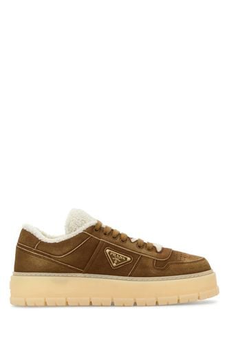 Prada Biscuit Suede Sneakers - Prada - Modalova