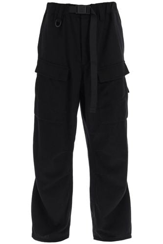 Y-3 Flannel Cargo Pants - Y-3 - Modalova