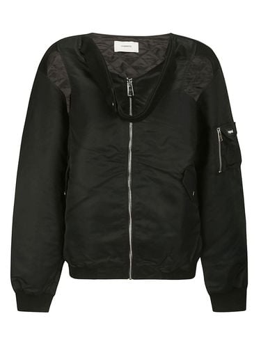 Cut-out Zipped Bomber Jacket - Coperni - Modalova