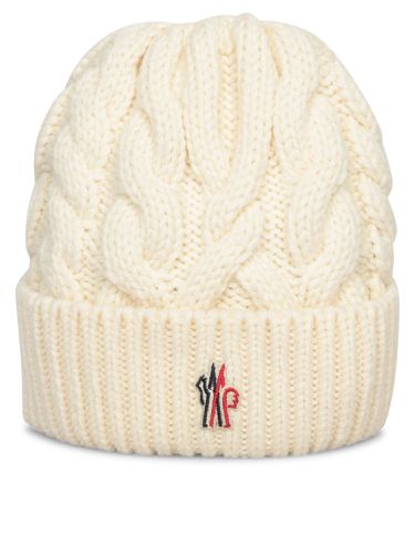 Moncler Grenoble Wool Logo Beanie - Moncler Grenoble - Modalova