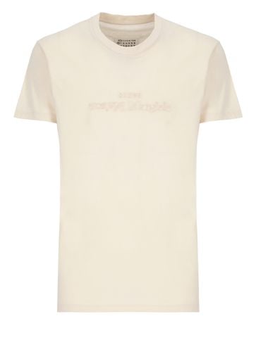 Maison Margiela T-shirt With Logo - Maison Margiela - Modalova