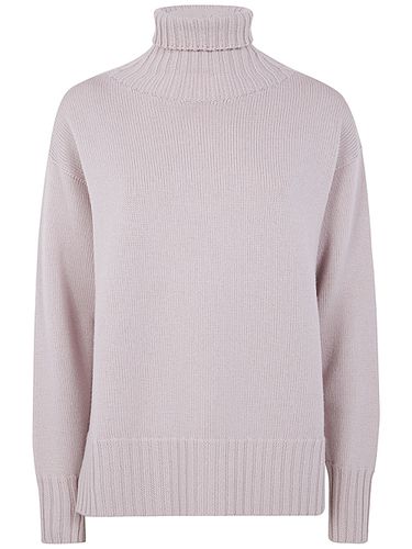 Long Sleeves Turtle Neck Oversized Sweater - Drumohr - Modalova