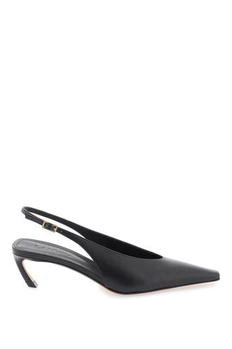 Lanvin Leather Slingback Mules - Lanvin - Modalova