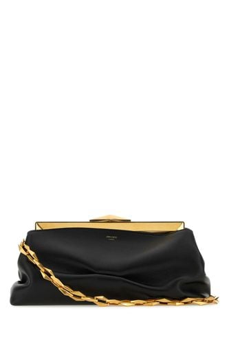 Black Leather Diamond Frame Shoulder Bag - Jimmy Choo - Modalova