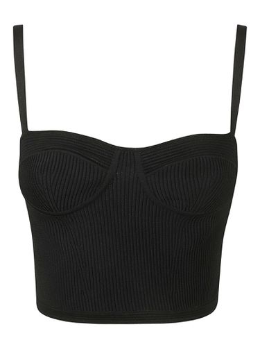 Alexander McQueen Knit Cropped Top - Alexander McQueen - Modalova