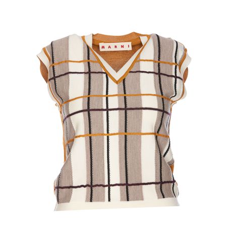 Marni Checked Vest - Marni - Modalova