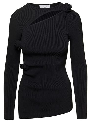 Asymmetric Flower Knit Sweater - Coperni - Modalova