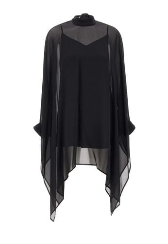 Parosh Tie Neck Blouse - Parosh - Modalova