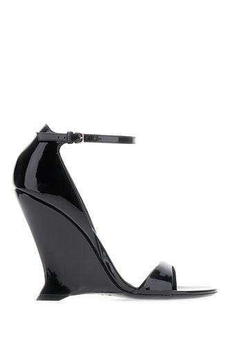 Ferragamo Black Leather Sandals - Ferragamo - Modalova