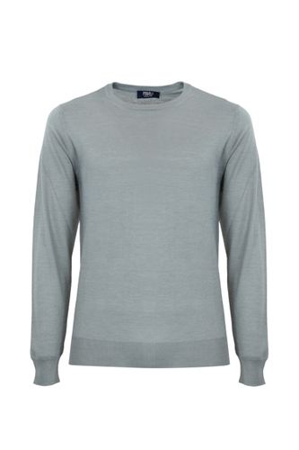 Cashmere And Silk Crew Neck Sweater - Fedeli - Modalova