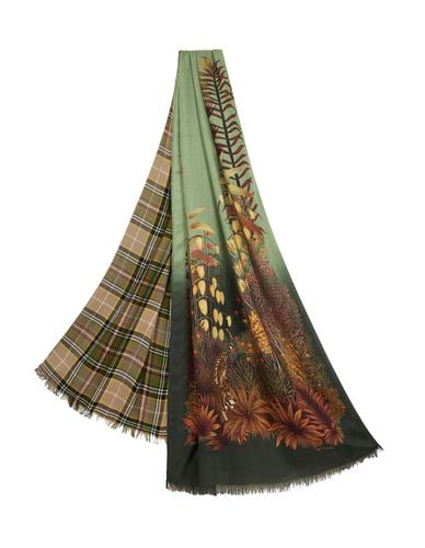 Printed Wool And Cashmere Scarf - Etro - Modalova