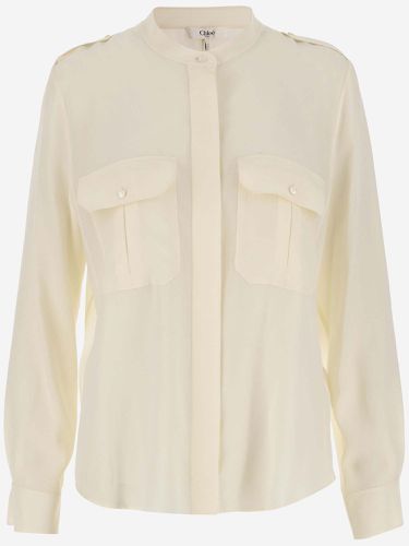 Chloé Silk Crepe De Chine Shirt - Chloé - Modalova