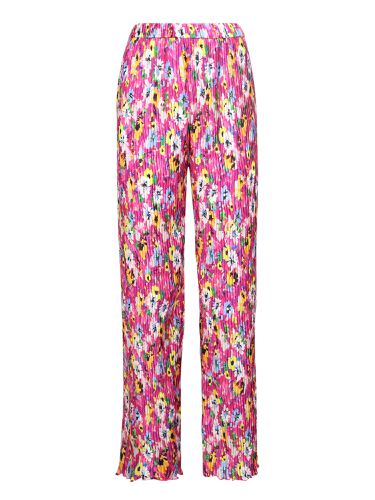 MSGM Floral-print Wide Trousers - MSGM - Modalova