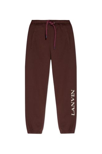 Lanvin Logo Detailed Sweatpants - Lanvin - Modalova