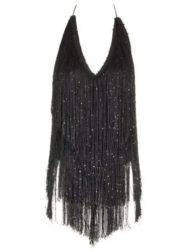 Mini Dress With Sequin Fringes - Rotate by Birger Christensen - Modalova