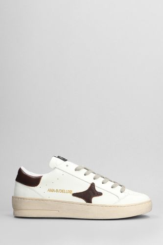 AMA-BRAND Sneakers In White Leather - AMA-BRAND - Modalova