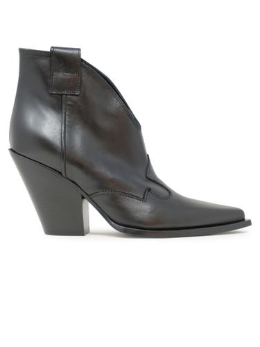 Elena Iachi Leather Ankle Boots - Elena Iachi - Modalova