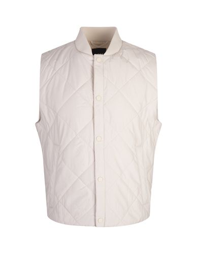 Waterproof Gilet With Rhombus Stitching - Hugo Boss - Modalova