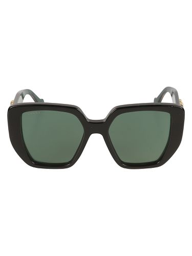 Gg0956s001 Black Green Green - Gucci Eyewear - Modalova