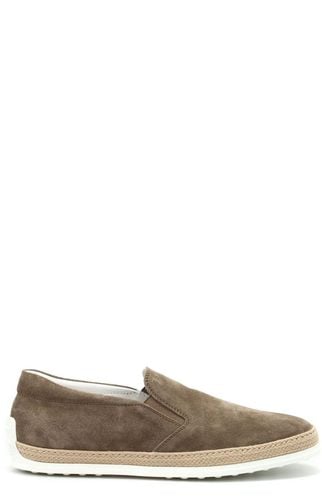 Tod's Round Toe Slip-on Sneakers - Tod's - Modalova