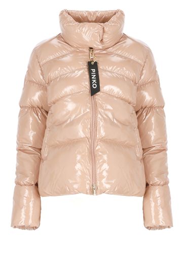 Pinko Pink Down Jacket - Pinko - Modalova