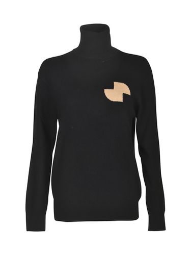 Patou High Neck Logo Sweater - Patou - Modalova