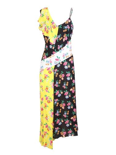 All-over Print Multicolor Dress - MSGM - Modalova