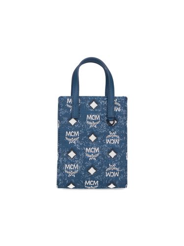 MCM aren Mini Tote Bag - MCM - Modalova