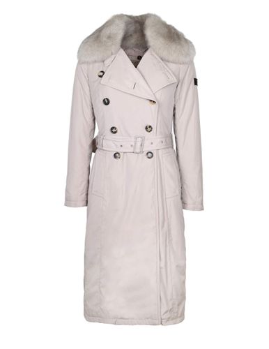 Rodin Mfc Fur Trench Coat In Microfiber Poplin Color - Peuterey - Modalova