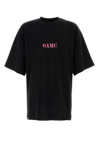 OAMC Black Cotton T-shirt - OAMC - Modalova