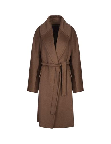 Max Mara Brown Attuale Coat - Max Mara - Modalova