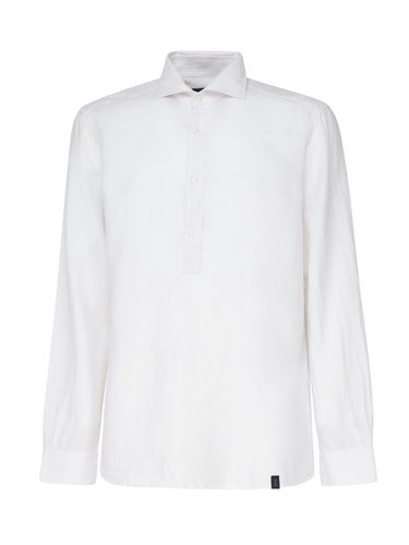 Fay Polo Shirt With Spread Collar - Fay - Modalova