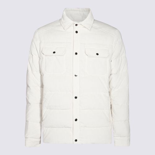 Moorer White Cotton Down Jacket - Moorer - Modalova