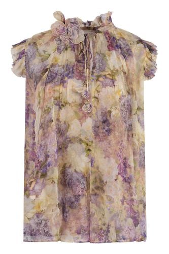 Zimmermann Printed Silk Blouse - Zimmermann - Modalova