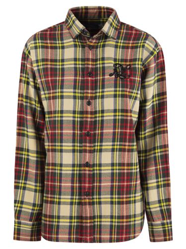 Plaid Shirt With Beaded Logo - Polo Ralph Lauren - Modalova