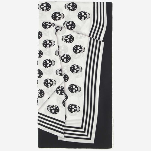 Alexander McQueen Biker Skull Scarf - Alexander McQueen - Modalova