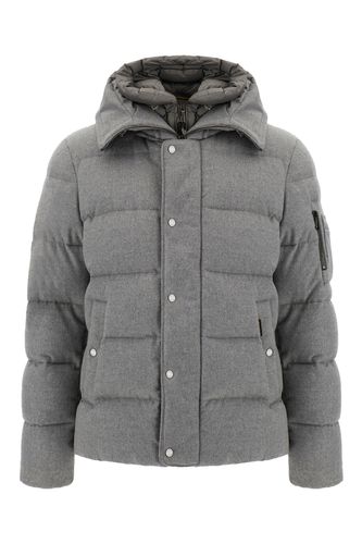 Grey Polyester Blend Jesse Down Jacket - Moorer - Modalova