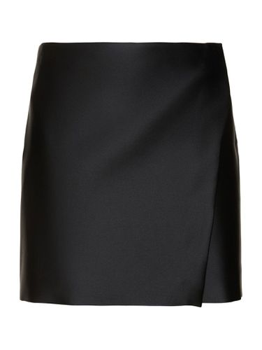 Duchesse Satin Mini Skirt - Philosophy di Lorenzo Serafini - Modalova