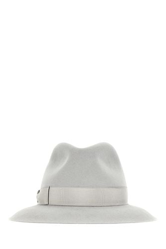 Borsalino Grey Felt Claudette Hat - Borsalino - Modalova