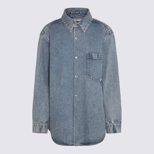 Vintage Light Indigo Denim Jeans Shirt - Alexander Wang - Modalova