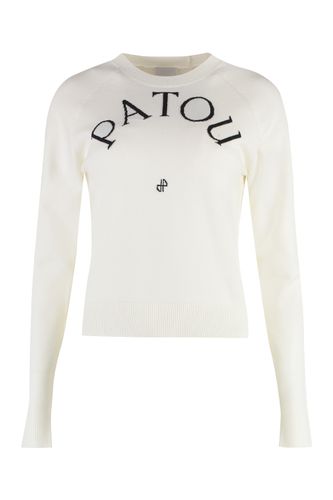 Patou Merino Wool Crew-neck Sweater - Patou - Modalova