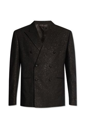 Double-breasted Tailored Blazer - Versace - Modalova