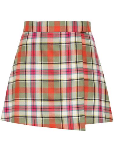 Tartan Cut Off Skirt - Vivienne Westwood - Modalova