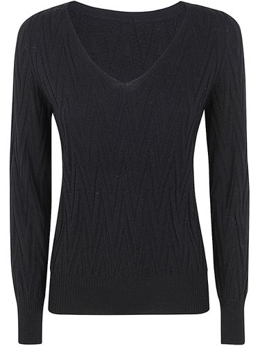 D. Exterior Merinos Long Sleeves Back V Neck - D.Exterior - Modalova