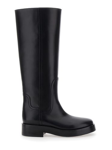 Charlie Knee High Boots In Leather Woman - Casadei - Modalova